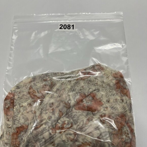 Free People Lilia Ruched Cropped Top Size S Ivory Floral Boho Coachella Party - Picture 14 of 14